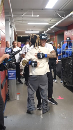 Special guest backstage at #UFC318 👏 | UFC