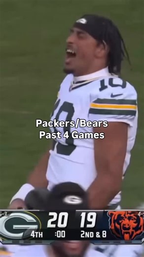 @Green.Bay.Packers on Instagram: "The Last 4 Matchups Between The Packers & Bears Have Come Down To The Final Play Of The Game 😳 Saturday Is Going To Be An Instant Classic 👀"