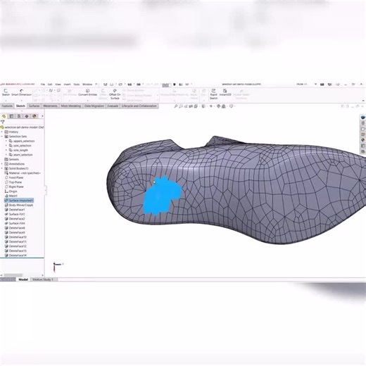 Do you know about Selection Sets in SOLIDWORKS? This Tech Tip Tuesday, learn how Selection Sets can save you hours of time, especially if you're working with imported meshes, and help you create features and extract patterns. #EWeek2025