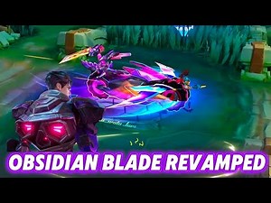 Alucard "Obsidian Blade" Revamped Legend Skin [Normal Form Skill Effects]