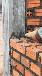 20K views · 171 reactions | Working Techniques To Build Brick Wall For House | DIY crafts PR | Facebook