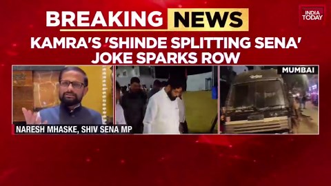 Sena workers vandalise comedy club after Kunal Kamra's joke on Eknath Shinde