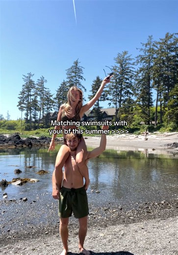 Matching Swimsuits for Couples This Summer