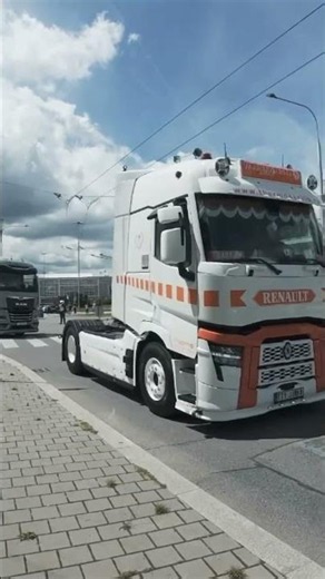 Truck Convoy Brno 2026 #truck #trucks #kamion
