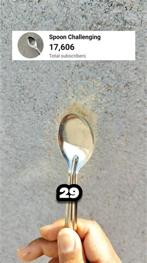 Spoon Vs Wall Brack challange Day 29.