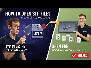 How to Open STP (STEP) Files with Free 3D Viewers