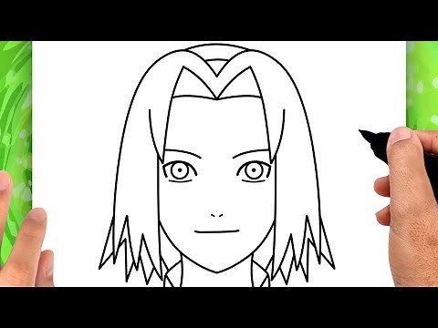 COMMENT DESSINER SAKURA FACILEMENT | DESSIN DE SAKURA FACILE