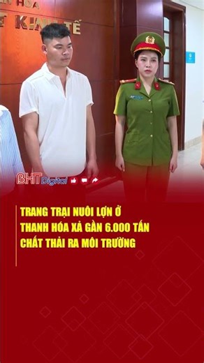 Trang trại nuôi lợn ở Thanh Hóa xả gần 6 000 tấn chất thải ra môi trường