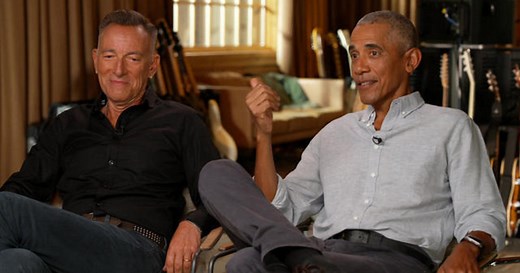 Barack Obama and Bruce Springsteen talk "Renegades"