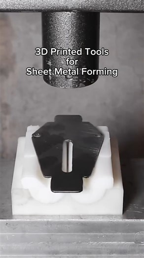 3D Printed Tools for Prototyping and Low Volume Sheet Metal Forming: Metal manufacturing is essential for all areas of the economy. Because of their strength, stiffness, and long-term durability, metal components are used in applications from appliances to construction parts and car body panels. Traditional metal manufacturing techniques include forming, casting, molding, joining, and machining. Sheet metal forming involves various processes where force is applied to a piece of sheet metal to pl