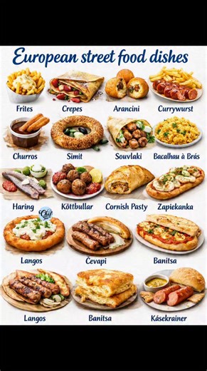 European street food dishes | Chef Jahed