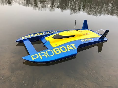 Pro Boat UL-19 first run with speed test (63.5mph) 100% all stock.