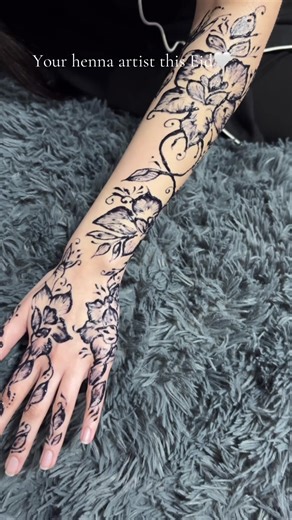 Beautiful Henna Designs for Eid Celebrations
