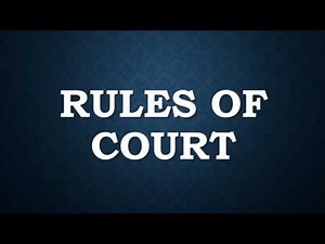 Civil Procedure Rule 1-10