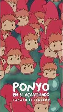 [Cine infantil] Ponyo en el acantilado