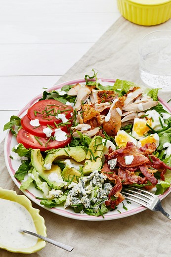 Keto Cobb Salad with Ranch Dressing - Recipe - Diet Doctor