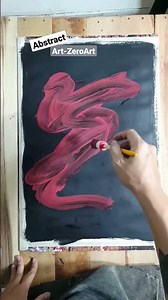 Abstract ZERO-01-21 #zeroart #artzeroart #art #painting #handmande #ศิลปะ #ภาพวาด #abstract