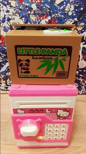 hellokitty vs panda coinbank💲💲