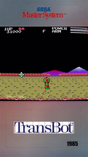 7.5K views · 105 reactions | TransBot / Astro Flash · Master System · Sega, 1985 #retrogaming #nostalgia | NoSoloBits | Facebook