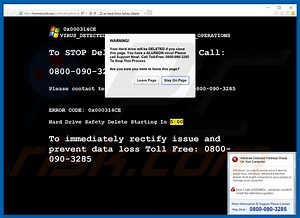 You Have A ALUREON Virus Scam