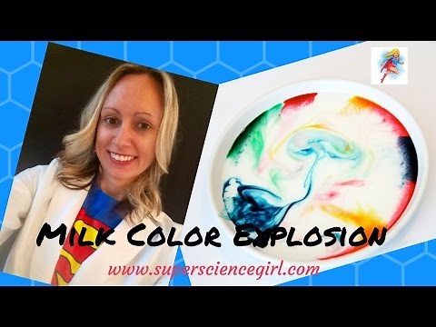 How to Make the Best Color Explosion ~ Science Experiment for Children