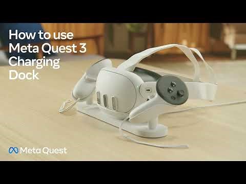 Meta Quest 3 | How to use Charging Dock