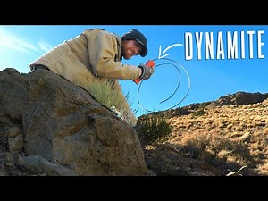 Blowing Up Dynamite To Get Into An Abandoned Mine