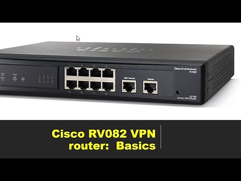 Cisco RV082 VPN router: Port Forwarding, WAN failover, DMZ