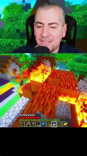 Village on fire + solution #minecraft #chill