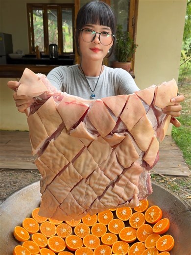 How to cook and wash pork with orange recipe | Pork