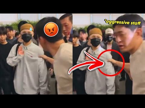 ENHYPEN's Sunoo received aggressive treatment from staff, Fans are concerned and angered