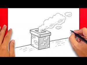 How to draw Chimney Easy