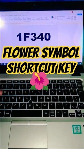 Flower symbol shortcut key 🌺 || Ms Word Magic Trick #microsoftword #microsoftoffice #shortcutkeys
