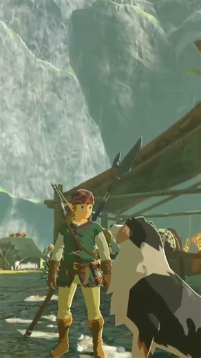 Little Link gets puppy love