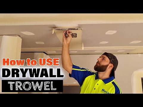 How To Skim Coat & Trowel Butt Joints (DRYWALL FINISHING) Pro Tips!