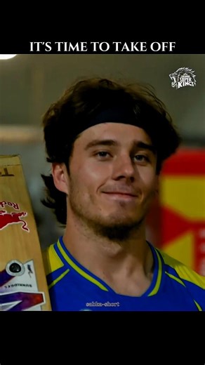 Time to take off #dewaldbvevis #csk #whistlepodu #msdhoni #shorts #ytshorts #shortfeed #trendingreel