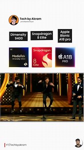 1.8M views · 15K reactions | Snapdragon 8 Elite vs Dimensity 9400 vs Apple Bionic a18 Prp Meme #techbyakram | Tech By Akram | Facebook