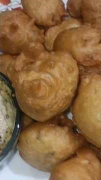 Maysore Bonda with peanut chutney recipe in Hyderabadi style l by mrsafreen cooking l #food#cooking