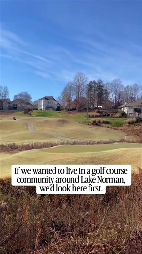 If we wanted to live in a golf course community around Lake Norman (NC), we’d look here 👇