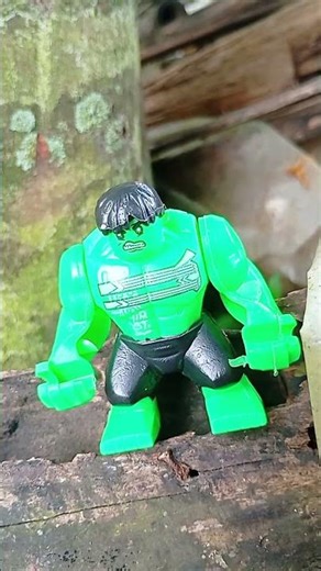 Hulk robot toy.