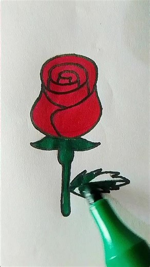 Rose Coloring #rose #coloring