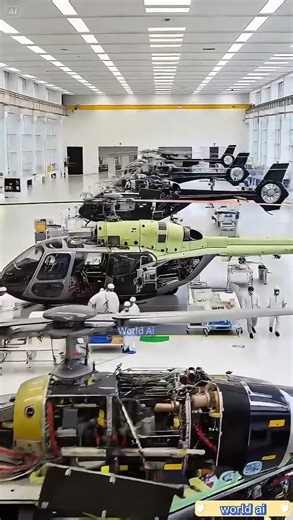 Inside the Helicopter Factory – How Modern Helicopters Are Built from Start to Finish