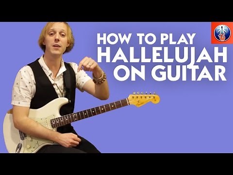 How to Play Hallelujah on Guitar - Leonard Cohen Chords and Melody Lesson
