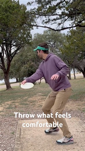 Just a tip - Throw what feels comfortable, even if it’s a 13 speed driver. #discgolf #discgolftips