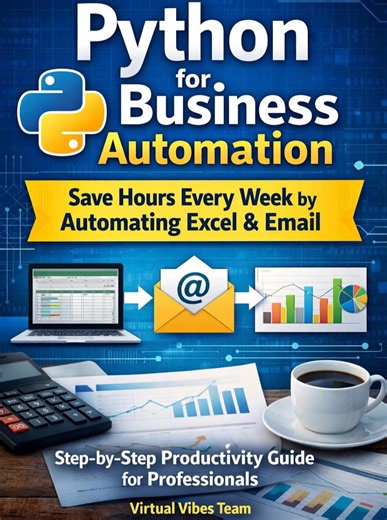 Python for Business Automation – Automate Excel & Email Tasks | Productivity Guide PDF - Etsy Canada