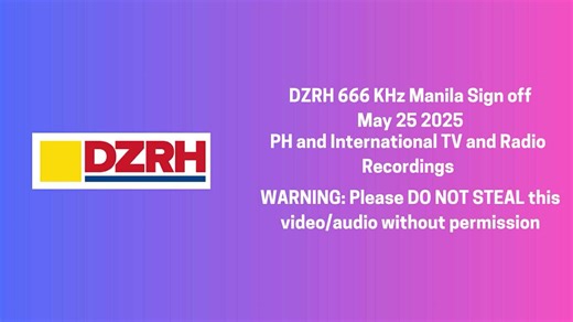 DZRH 666 KHz Manila Sign Off Announcement