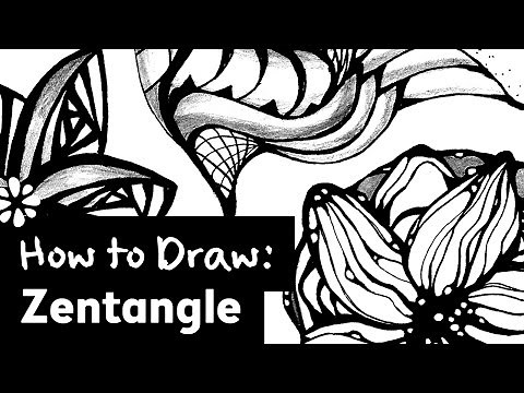 How to Make a Zentangle
