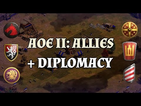 How to make Allies in Age of Empires 2 Definitive Edition (Diplomacy)