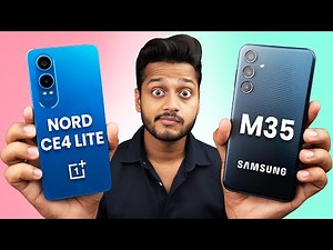 Samsung Galaxy M35 VS OnePlus NORD CE 4 Lite | Best Smartphone Under ₹20000 in Amazon Sale