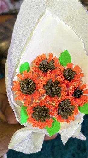 diy flower bouquet | flower bouquet diy | mini flower bouquet #diycraft #flowers #bouquet #handmade